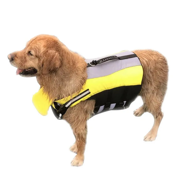 Pet Life Jacket with Chin Rest – Upgrade Version for Safety & Comfort