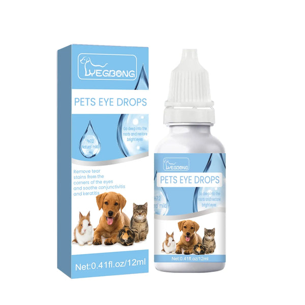 Pet Eye Drops Tear Stain Remover Eye Wash