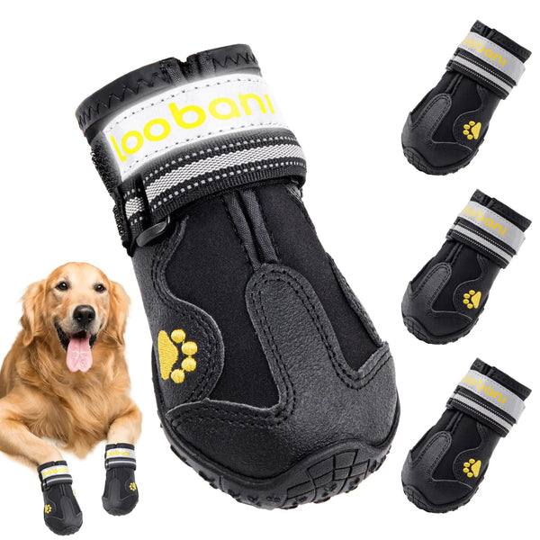 LOOBANI Protective Anti-Slip Dog Boots