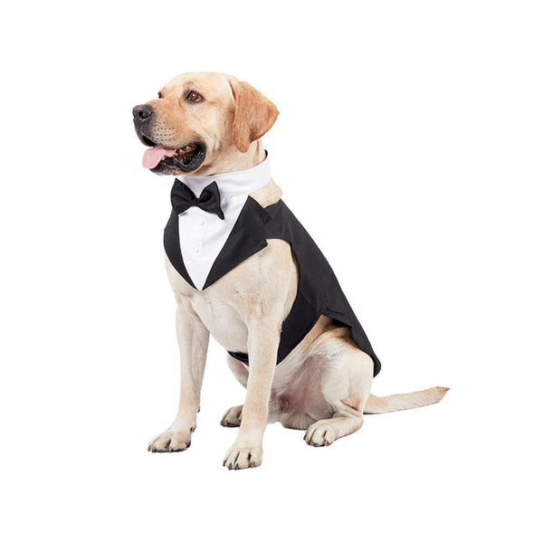 Pet Wedding Suit Dress with Bowtie - themiraclebrands.com