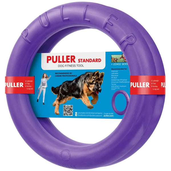 Puller Dog Ring Toy – Tug, Fetch & Water Play Trainer
