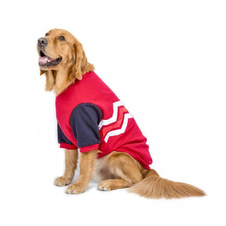 Cotton Big Dog Wave Sweater - Pet Leisure Sweater - themiraclebrands.com