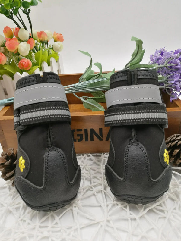 Waterproof Non-Slip Dog Shoes with Adjustable Strap