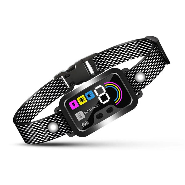 New Color Screen Anti-Barking Dog Trainer – Rechargeable Bark Control Device