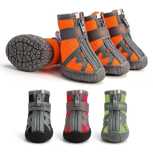 Breathable Non-Slip Pet Shoes – Waterproof & Wear-Resistant Dog Boots