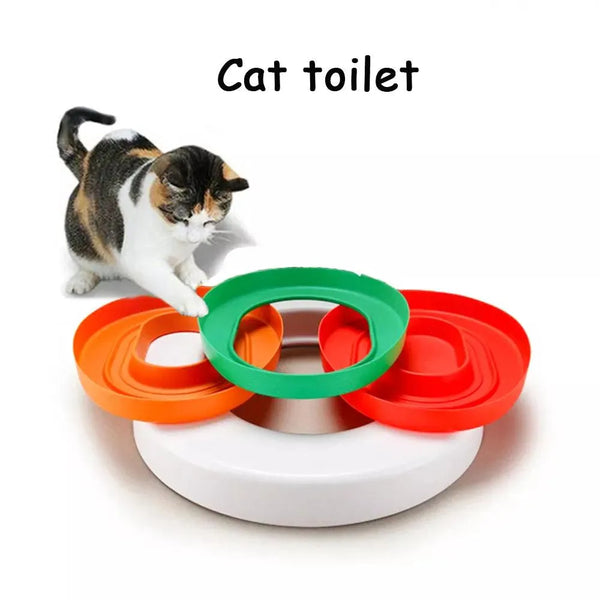 3-Stage Cat Toilet Training Kit Gradual Transition - themiraclebrands.com