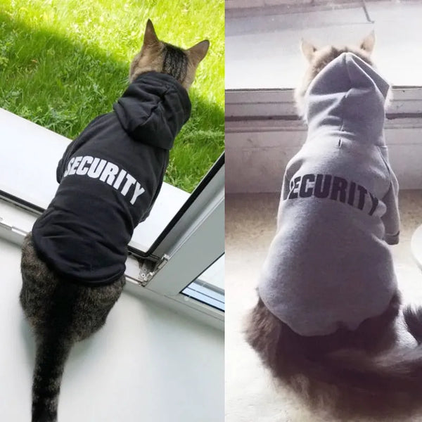 Security Hoodie Jacket for Cats & Small Pets