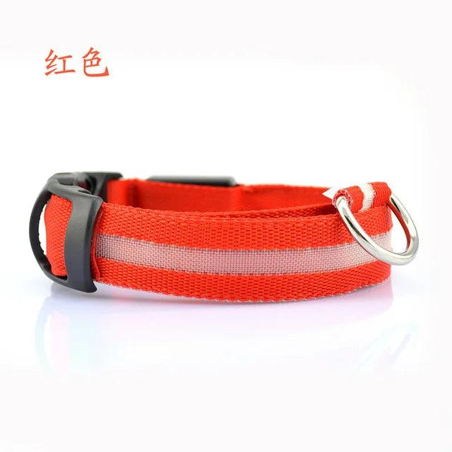 LED Pet Dog Collar - Night Safety Flashing Glow Collar - themiraclebrands.com