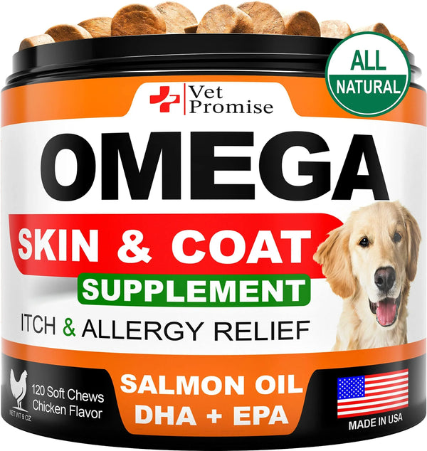 Omega 3 Fish Oil for Dogs — Skin & Coat Support