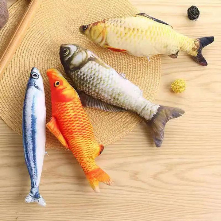 3D Simulation Catnip Fish Toy Anti Bite - themiraclebrands.com