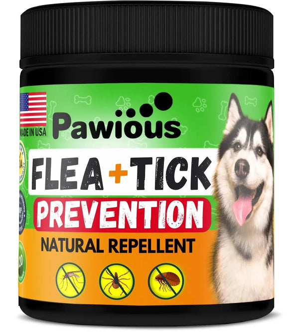 Natural Flea & Tick Chews for Dogs – Daily Prevention Treats