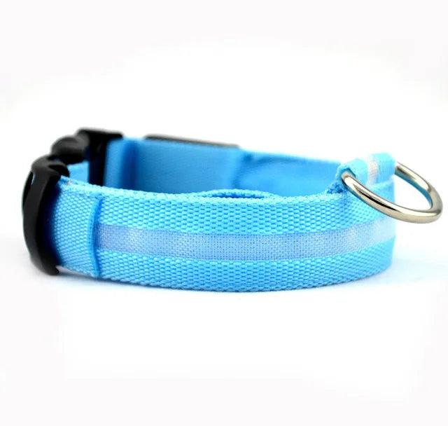 LED Pet Dog Collar - Night Safety Flashing Glow Collar - themiraclebrands.com