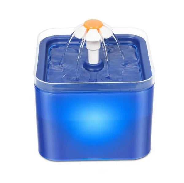 Automatic Cat Water Fountain 2L with LED & Motion Sensor