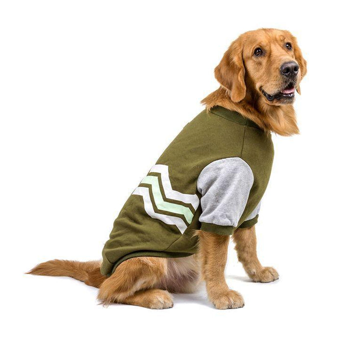 Cotton Big Dog Wave Sweater - Pet Leisure Sweater - themiraclebrands.com