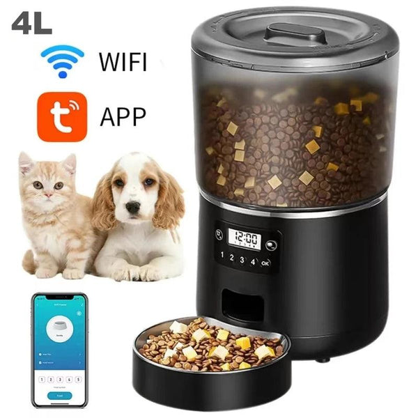 4L Smart Pet Feeder Tuya Control - themiraclebrands.com