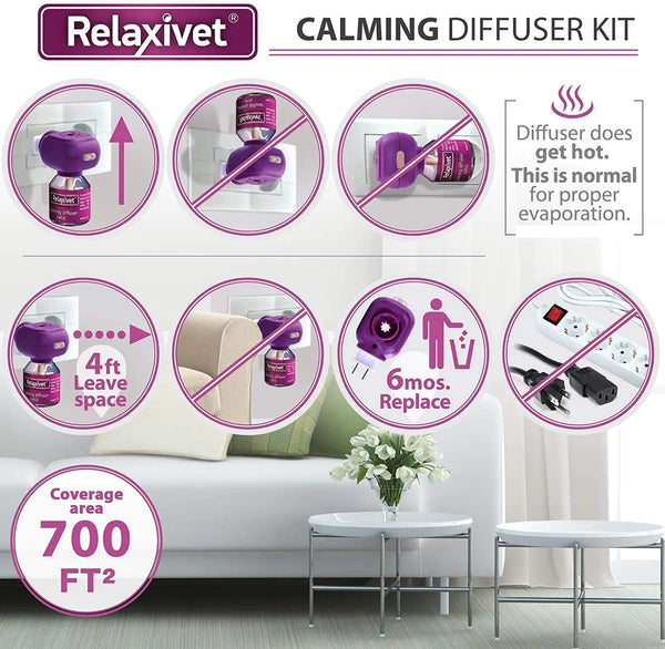 Soothing Cat Pheromone Diffuser Refill 6-Pack