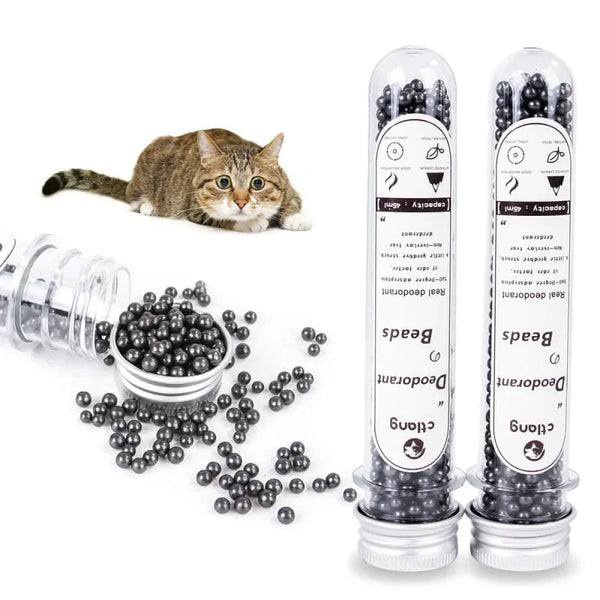 Cat Litter Deodorant Beads with Activated Carbon for Odor Control