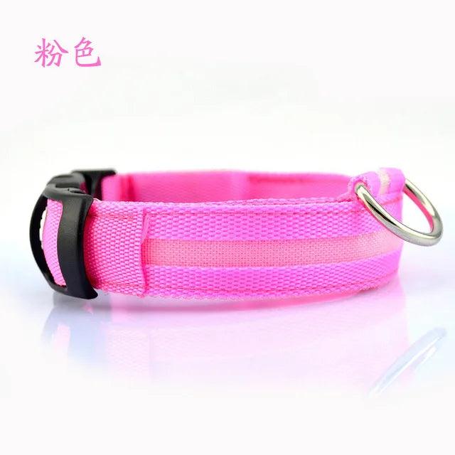 LED Pet Dog Collar - Night Safety Flashing Glow Collar - themiraclebrands.com