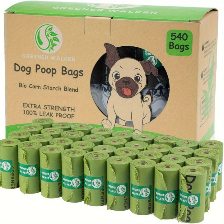 8-Roll Leak-Proof Dog Poop Bags - themiraclebrands.com