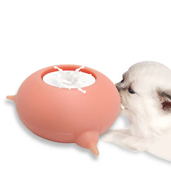 Bionic Silicone Pet Feeding Bottle – Pacifier Feeder for Cats & Dogs