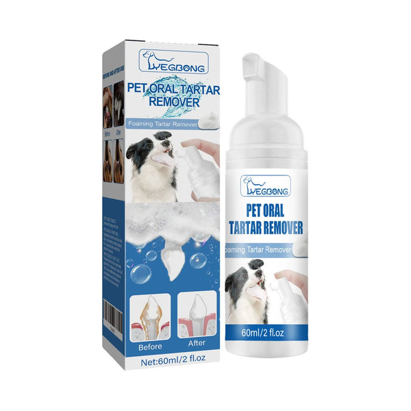 Pet Tartar Remover Foam for Clean Teeth