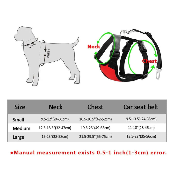 Nylon Dog Car Seat Belt Safety Harness - themiraclebrands.com
