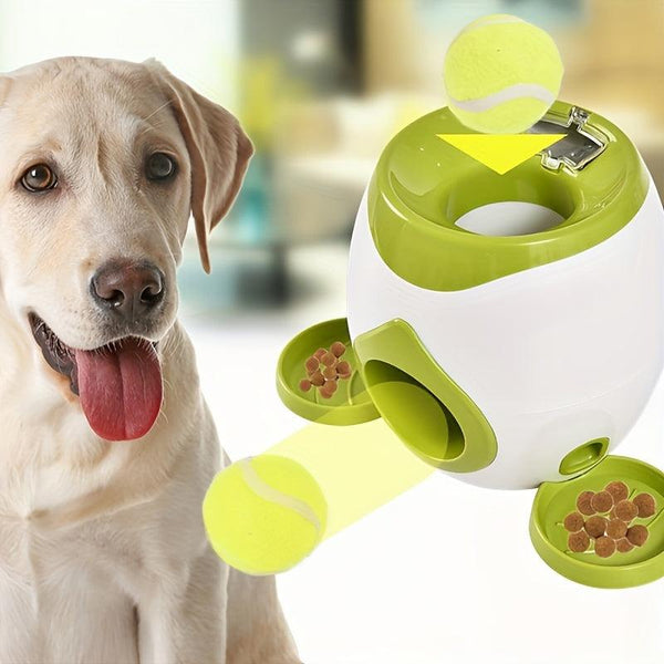 Interactive Dog Tennis Ball Feeder - themiraclebrands.com