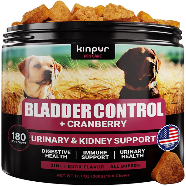 Cranberry Chews for Dogs – 180ct Urinary & Bladder Support