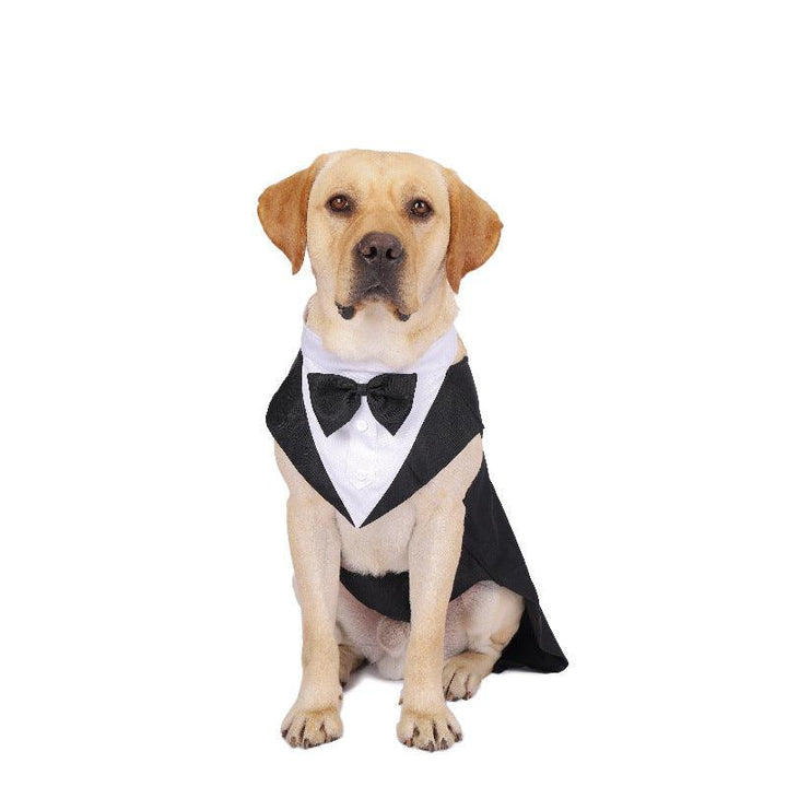 Pet Wedding Suit Dress with Bowtie - themiraclebrands.com