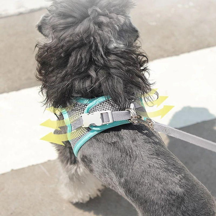 Reflective Oxford Vest Dog Harness Set - themiraclebrands.com