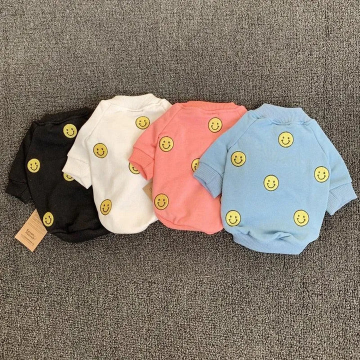 Smile Face Family Matching Dog Outfits | 100% Cotton - themiraclebrands.com