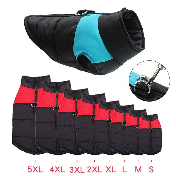 Waterproof Dog Zipper Jacket Coat for Small Medium Large Dogs - themiraclebrands.com