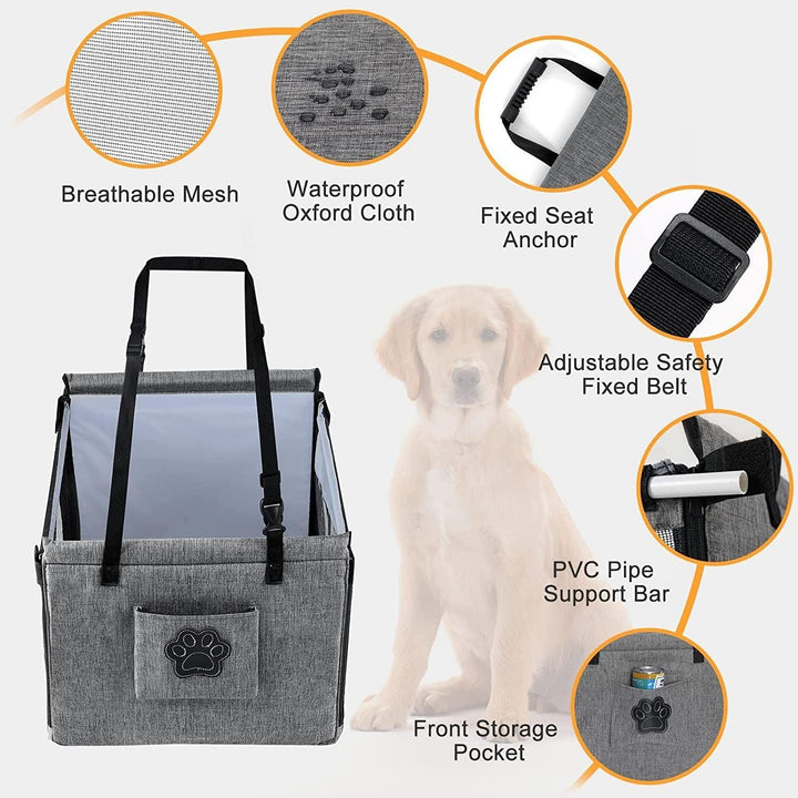 Waterproof Car Pet Cage Rear Dog Basket - themiraclebrands.com