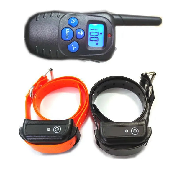 Waterproof Rechargeable Dog Training Collar – Remote Control Anti-Bark Shock Collar