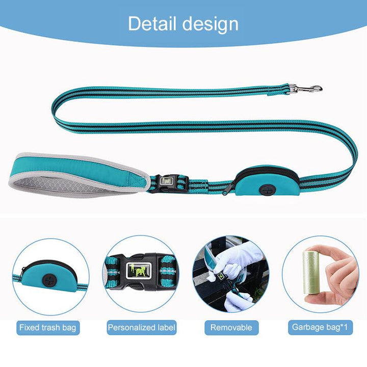 Reflective Nylon Pet Leash for Medium and Large Dogs - themiraclebrands.com