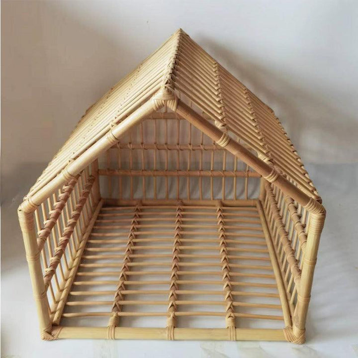 Handmade Rattan Woven Cat Nest Small Pet Bed - themiraclebrands.com