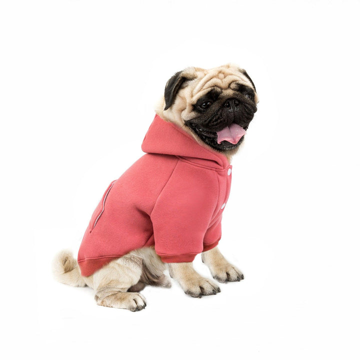 Autumn Winter Warm Fleece Hooded Teddy VIP Dog Sweater - themiraclebrands.com