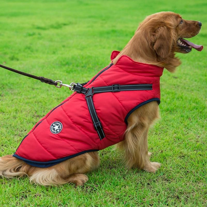 Reflective Big Dog Rush Suit Warm Dog Clothes - themiraclebrands.com