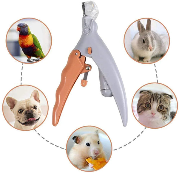 LED Pet Nail Clipper Safety Glow Trimmer