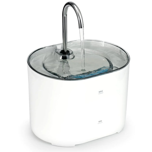 Happy & Polly Cat Water Fountain 2.2L – Quiet Automatic Pet Dispenser