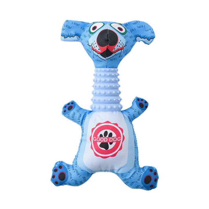 Cartoon Dog Molar Toy - Sounding Pet Toy - Oxford Cloth - themiraclebrands.com