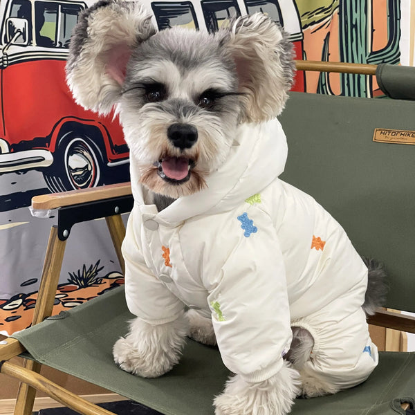 Dog Clothes Thickened Down Jacket for Winter