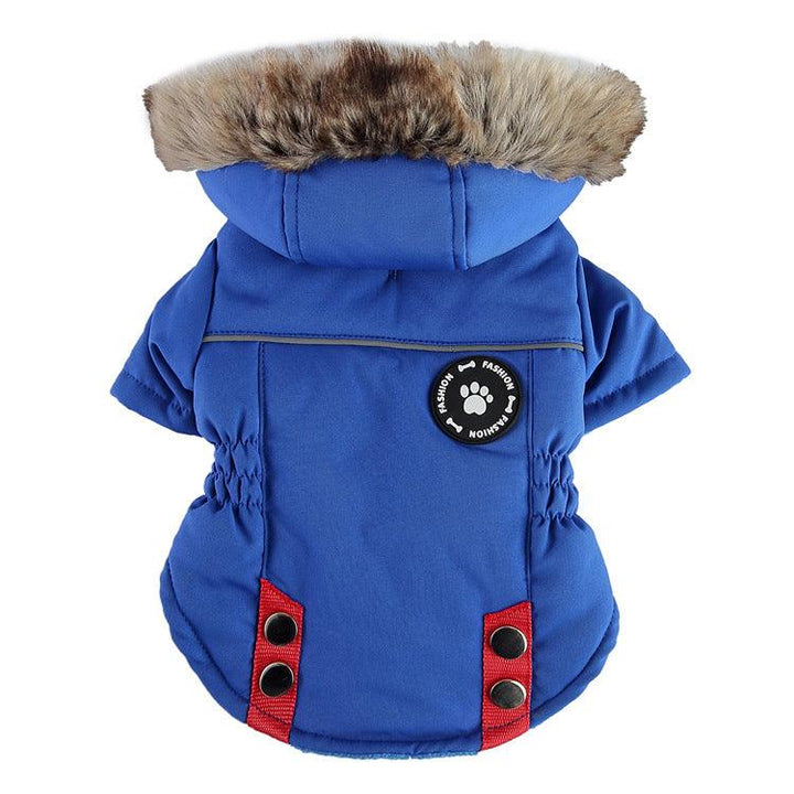 Winter Padded Dog Jacket - Zipper Pet Clothes - themiraclebrands.com