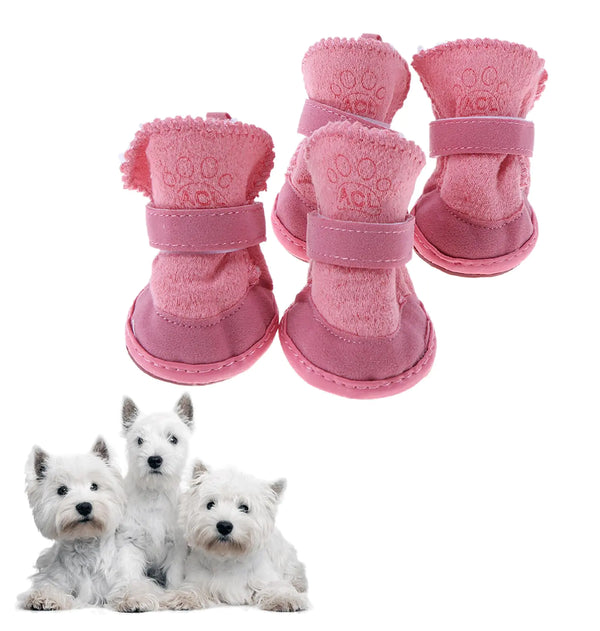 Pinky Paws Winter Pet Boots