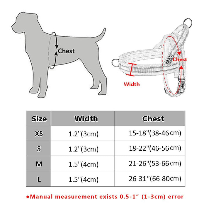 Reflective No Pull Dog Harness - themiraclebrands.com