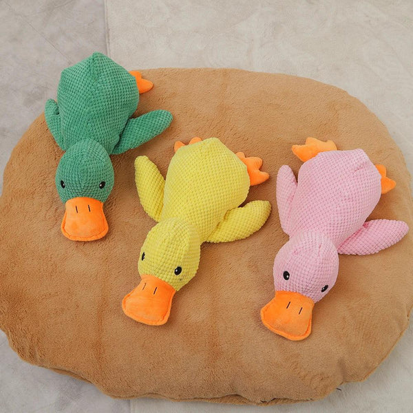 Duck Shape Dog Toy Interactive Chew Training Toy - themiraclebrands.com