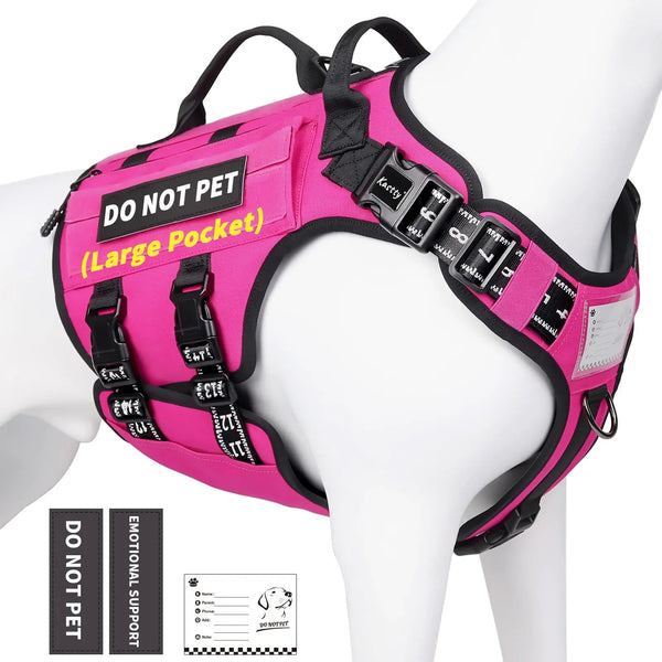 Kastty Tactical Dog Harness - Premium No-Pull Design