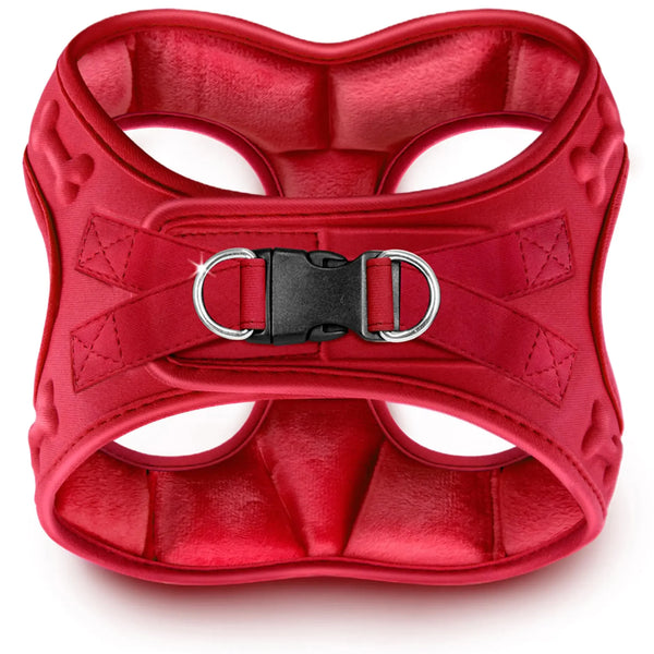 Soft Padded Dog Vest - Adjustable Comfort Harness for Small & Medium Dogs