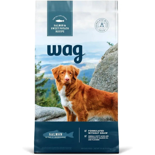 Grain-Free Salmon & Sweet Potato Dry Dog Food 24 lb