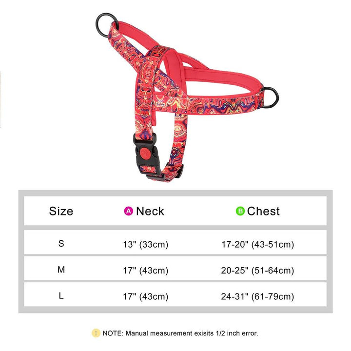 Nylon Dog Harness No Pull Vest - themiraclebrands.com